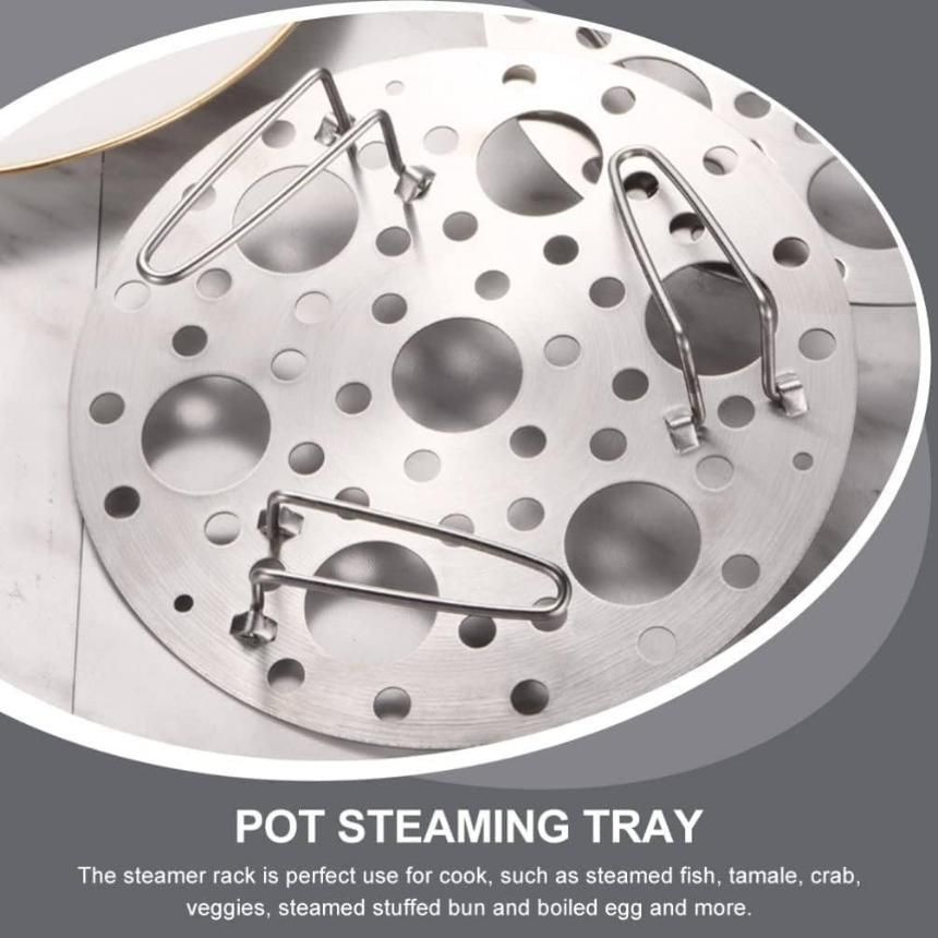 Stainless Steel Egg-Multipurpose Steaming Rack